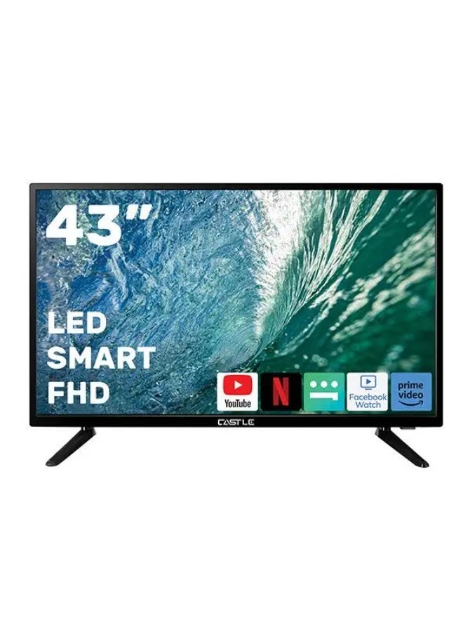 Castle Tv, 43 Inch, CT2543, LED, HD - Black